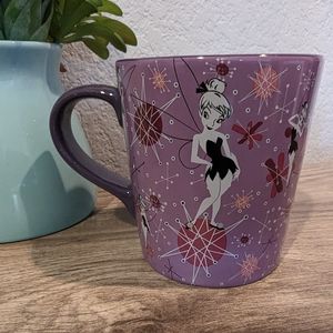Disney Tinker Bell Pixie Power Purple lilac Coffee Mug Tea Cup Peter Pan New